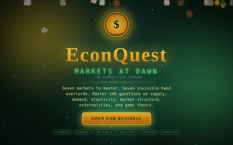 EconQuest screenshot