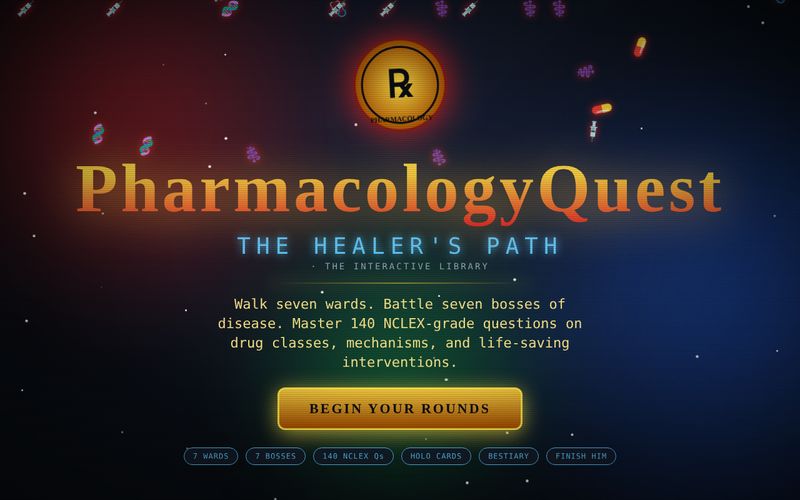 PharmacologyQuest screenshot