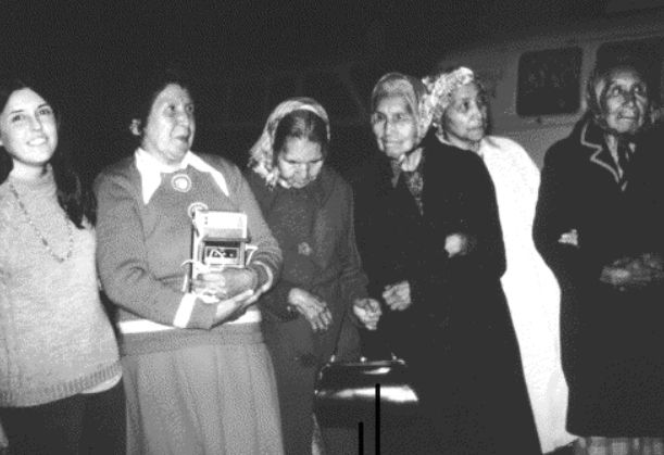 Women of a matrilineal clan photographed together