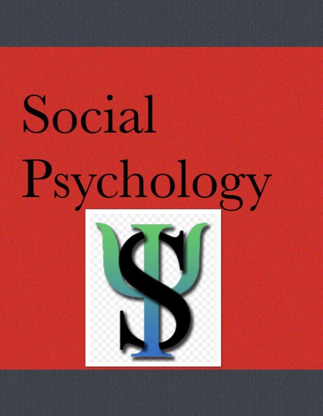 Social psychology studies how people influence one another's thoughts and actions