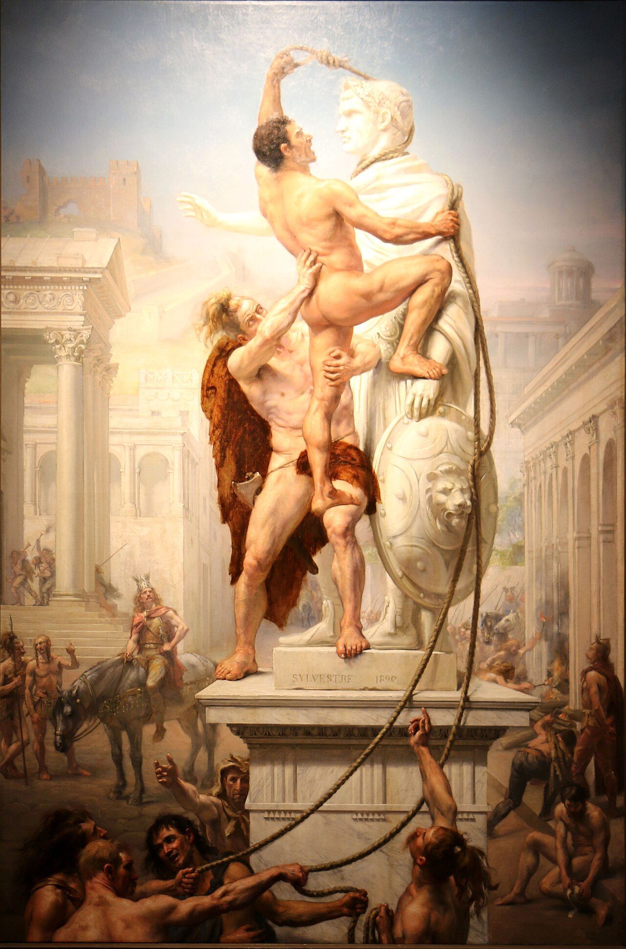 Nineteenth-century paintings of &ldquo;barbarian invasions&rdquo; dramatize a process that was usually slower, more negotiated and more Roman than the canvas suggests.